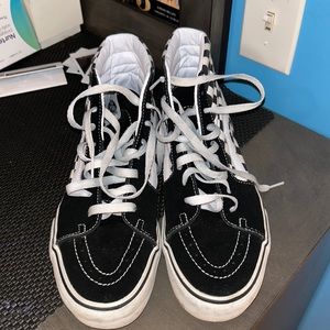 Vans Old Skool High Top Stackform Checkerboard Shoe